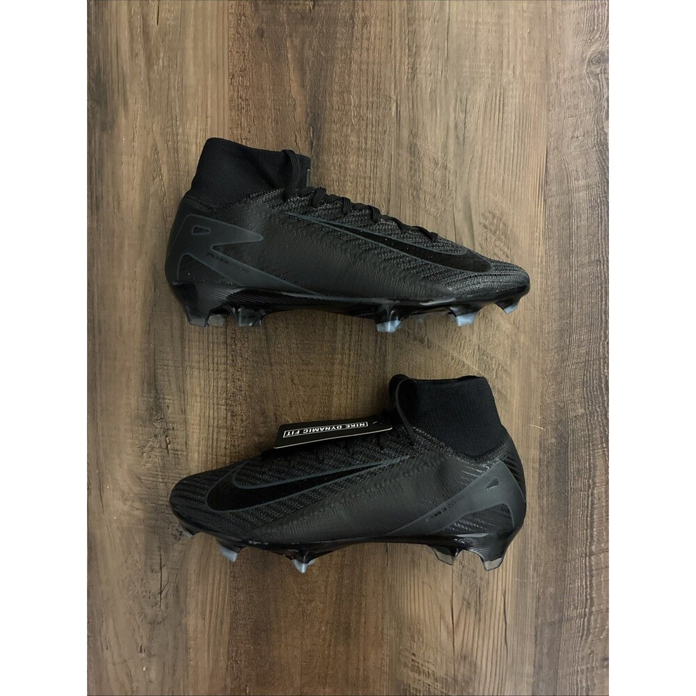 Nike Zoom Superfly 10 Elite FG Black Jungle Men Size 6 Soccer Cleats FQ1454-002